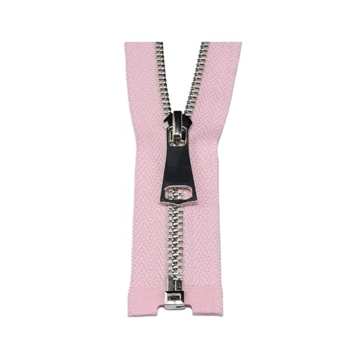 MEYINGOU Reißverschlüsse für Aufnähen,Offener Reißverschlus 1 stück 5# Metall-Reißverschluss Open-end Jacke Mantel Reißverschlüsse Tasche Kleidung Reißverschluss Reparatur Kit Nähzubehör(Pink,60cm) MEYINGOU Reißverschlüsse für Aufnähen,Offener Reißverschlus 1 stück 5# Metall-Reißverschluss Open-end Jacke Mantel Reißverschlüsse Tasche Kleidung Reißverschluss Reparatur Kit Nähzubehör(Pink,60cm) von MEYINGOU