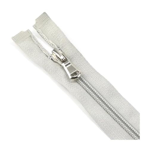 MEYINGOU Reißverschlüsse für Aufnähen,Offener Reißverschlus Nylon-Spiralreißverschlüsse, offenes Ende, for Schneider, Nähen, Basteln, Nylon-Reißverschlüsse, Zubehör, 5#, 1 Stück(Silver,40cm) MEYINGOU Reißverschlüsse für Aufnähen,Offener Reißverschlus Nylon-Spiralreißverschlüsse, offenes Ende, for Schneider, Nähen, Basteln, Nylon-Reißverschlüsse, Zubehör, 5#, 1 Stück(Silver,40cm) von MEYINGOU