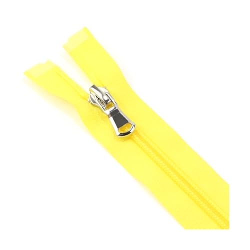 MEYINGOU Reißverschlüsse für Aufnähen,Offener Reißverschlus Nylon-Spiralreißverschlüsse, offenes Ende, for Schneider, Nähen, Basteln, Nylon-Reißverschlüsse, Zubehör, 5#, 1 Stück(Yellow,80cm) MEYINGOU Reißverschlüsse für Aufnähen,Offener Reißverschlus Nylon-Spiralreißverschlüsse, offenes Ende, for Schneider, Nähen, Basteln, Nylon-Reißverschlüsse, Zubehör, 5#, 1 Stück(Yellow,80cm) von MEYINGOU