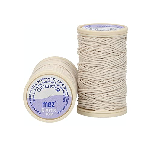 MEZ 4638000-01006 Nähgarne, 60% Elasthan, 40% Polyester, 1006, 10m, 10 Gramm MEZ 4638000-01006 Nähgarne, 60% Elasthan, 40% Polyester, 1006, 10m, 10 Gramm von MEZ