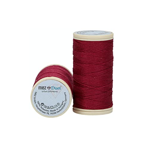 MEZ 4642030-08637 Nähgarne, 100% Polyester, 8637, Stärke 30, 30m, 9 Gramm von MEZ