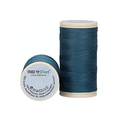 MEZ 4645100-06093 Nähgarne, 100% Polyester, 6093, Stärke 100, 100m, 9 Gramm von MEZ