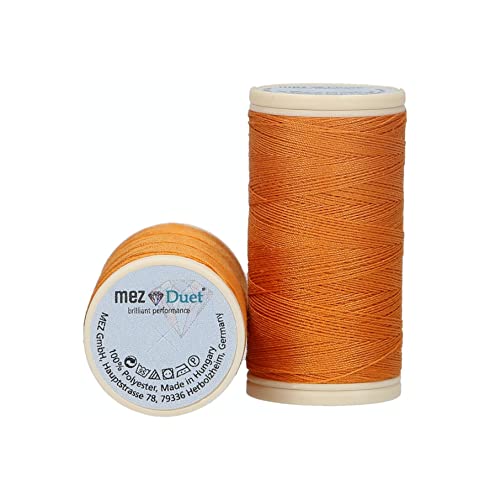 MEZ 4645100-07288 Nähgarne, 100% Polyester, 7288, Stärke 100, 100m, 9 Gramm von MEZ