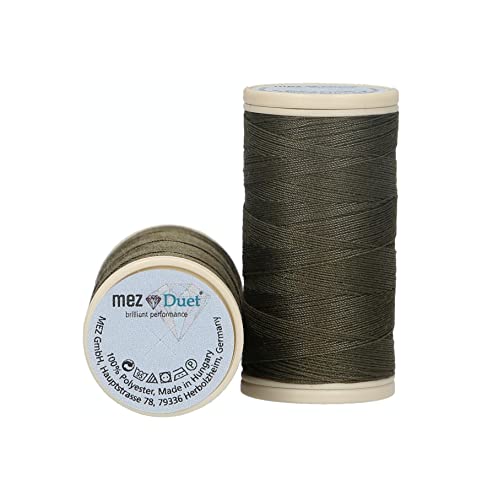 MEZ 4645100-08055 Nähgarne, 100% Polyester, 8055, Stärke 100, 100m, 9 Gramm von MEZ