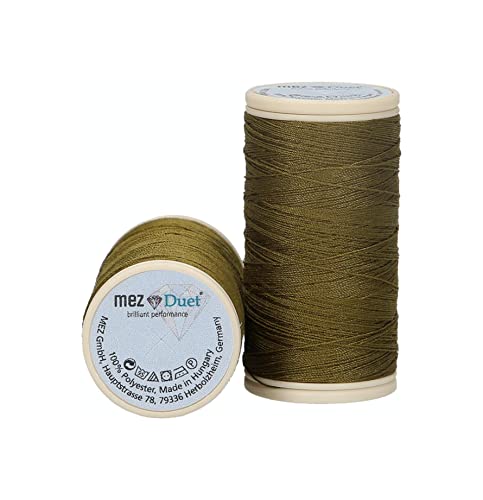 MEZ 4645100-08613 Nähgarne, 100% Polyester, 8613, Stärke 100, 100m, 9 Gramm von MEZ