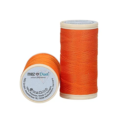 MEZ 4645100-08783 Nähgarne, 100% Polyester, 8783, Stärke 100, 100m, 9 Gramm von MEZ