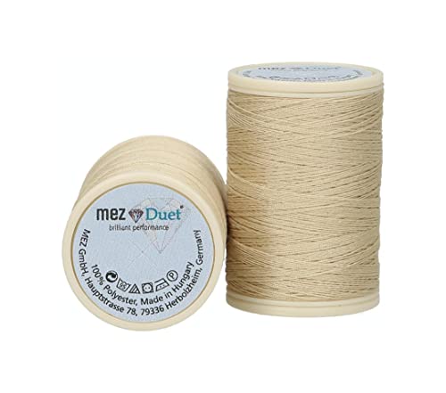 MEZ 4647100-03082 Nähgarne, 100% Polyacryl, 3082, Stärke 100, 500m, 22 Gramm von MEZ