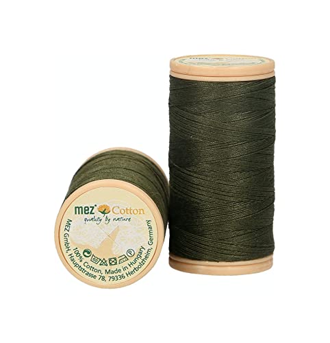 MEZ 4661050-07323 Nähgarne, 100% Baumwolle, 7323, Stärke 50, 100m, 9 Gramm von MEZ