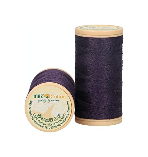 MEZ 4661050-08346 Nähgarne, 100% Baumwolle, 8346, Stärke 50, 100m, 9 Gramm von MEZ