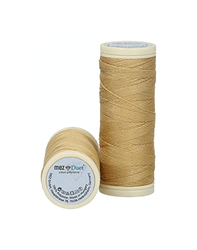 MEZ 4644100-04151 Nähgarne, 100% Polyester, 4151, Stärke 100, 50m, 5 Gramm von MEZ