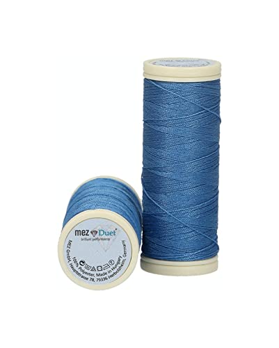 MEZ 4644100-06628 Nähgarne, 100% Polyester, 6628, Stärke 100, 50m, 5 Gramm von MEZ