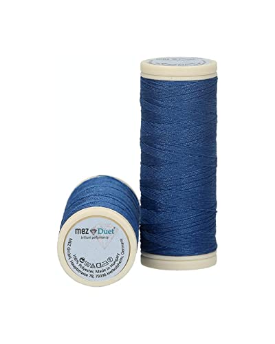 MEZ 4644100-08594 Nähgarne, 100% Polyester, 8594, Stärke 100, 50m, 5 Gramm von MEZ