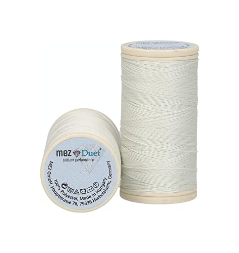 MEZ Duet Stärke 100, 100m, 4645100-01008, Farbe:1008, Nähgarne von MEZ