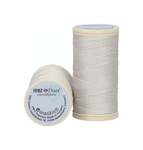 MEZ Duet Stärke 100 4645100-02015 weiß Nähgarn, 100 % Polyester, 100m MEZ Duet Stärke 100 4645100-02015 weiß Nähgarn, 100 % Polyester, 100m von MEZ