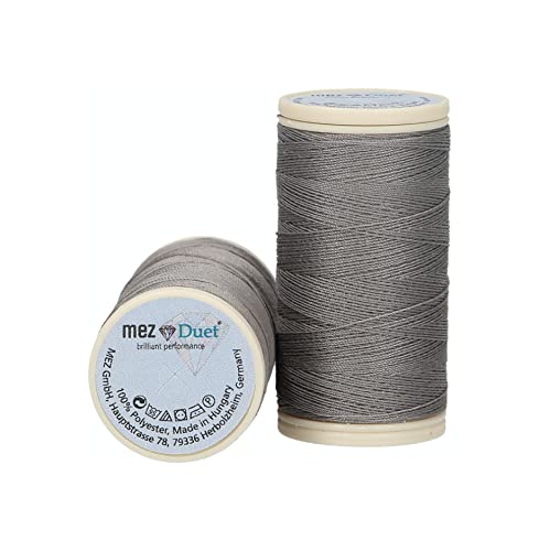 MEZ Duet Stärke 100 4645100-04009 grau Nähgarn, 100 % Polyester, 100m MEZ Duet Stärke 100 4645100-04009 grau Nähgarn, 100 % Polyester, 100m von MEZ