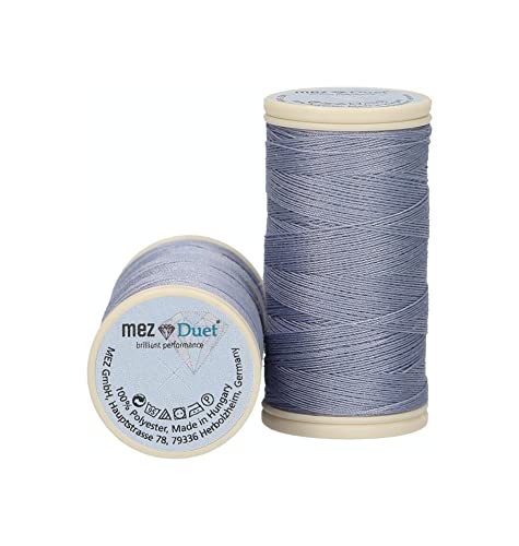 MEZ Duet Stärke 100 4645100-04042 grau Nähgarn, 100 % Polyester, 100m MEZ Duet Stärke 100 4645100-04042 grau Nähgarn, 100 % Polyester, 100m von MEZ