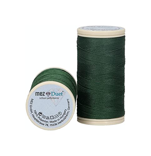MEZ Duet Stärke 100 4645100-08088 grün Nähgarn, 100 % Polyester, 100m MEZ Duet Stärke 100 4645100-08088 grün Nähgarn, 100 % Polyester, 100m von MEZ