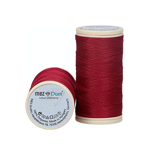 MEZ Duet Stärke 100 4645100-08181 rot Nähgarn, 100 % Polyester, 100m MEZ Duet Stärke 100 4645100-08181 rot Nähgarn, 100 % Polyester, 100m von MEZ