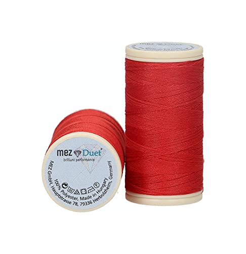 MEZ Duet Stärke 100 4645100-08230 rot Nähgarn, 100 % Polyester, 100m MEZ Duet Stärke 100 4645100-08230 rot Nähgarn, 100 % Polyester, 100m von MEZ