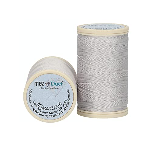 MEZ Duet Stärke 100 4646100-02507 natur Nähgarn, 100 % Polyester, 200m MEZ Duet Stärke 100 4646100-02507 natur Nähgarn, 100 % Polyester, 200m von MEZ