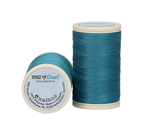 MEZ Duet Stärke 100 4646100-07127 blau Nähgarn, 100 % Polyester, 200m MEZ Duet Stärke 100 4646100-07127 blau Nähgarn, 100 % Polyester, 200m von MEZ
