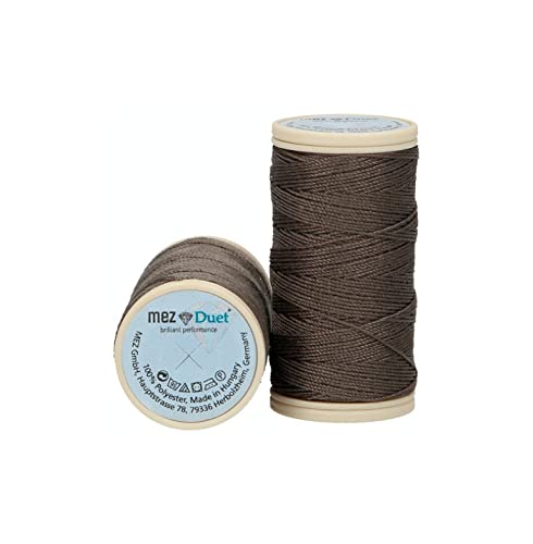 MEZ Duet Stärke 30 4642030-05005 braun Nähgarn, 100 % Polyester, 30m MEZ Duet Stärke 30 4642030-05005 braun Nähgarn, 100 % Polyester, 30m von MEZ