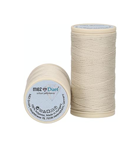 MEZ Nähgarne, 100% Polyester, 2033, Stärke 100, 100m von MEZ