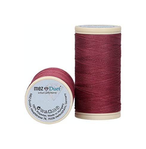 MEZ Nähgarne, 100% Polyester, 7568, Stärke 100, 100m, 9 von MEZ