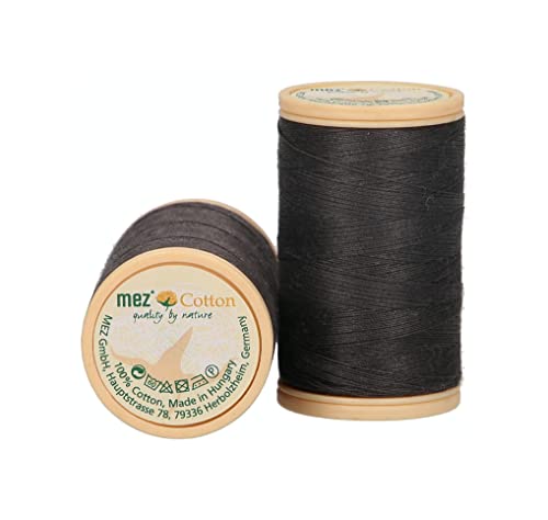 MEZ Cotton Stärke 50, 200m, 4662050-08011, Farbe:8011, Nähgarne von MEZ