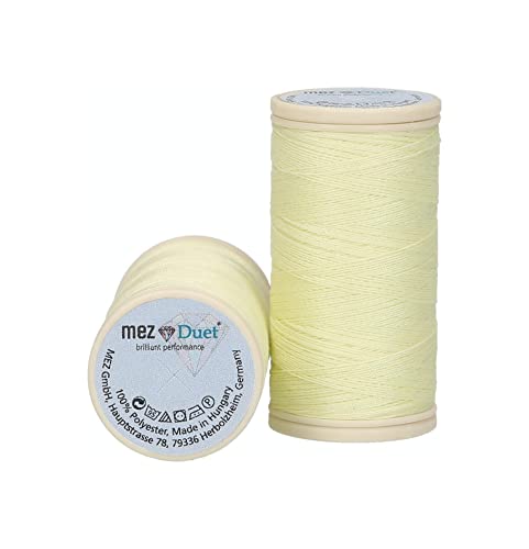 MEZ 4645100-01554 Nähgarne, 100% Polyester, 1554, Stärke 100, 100m, Meter von MEZ
