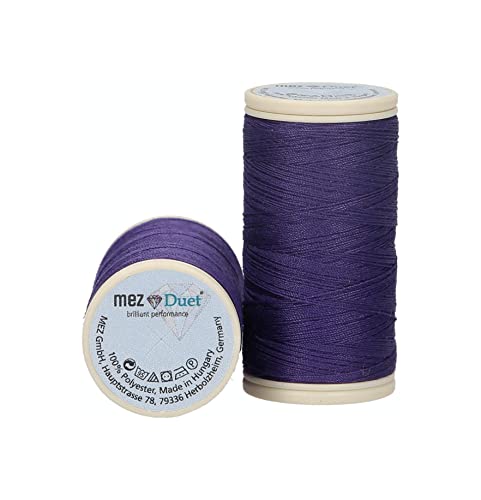 MEZ 4645100-08172 Nähgarne, 100% Polyester, 8172, Stärke 100, 100m, 9 Gramm von MEZ