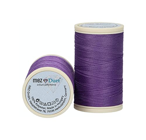 MEZ 4646100-06175 Nähgarne, 100% Polyacryl, 6175, Stärke 100, 200m, 13 Gramm von MEZ