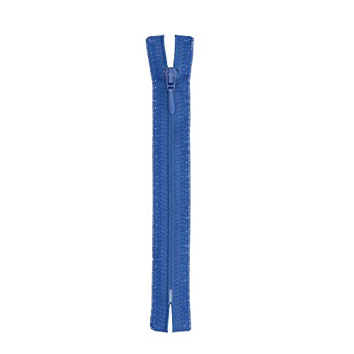 Opti S40-30-00215 Reißverschluss, 100 Prozent Polyester, 00215 Blau, 30cm Opti S40-30-00215 Reißverschluss, 100 Prozent Polyester, 00215 Blau, 30cm von MEZ