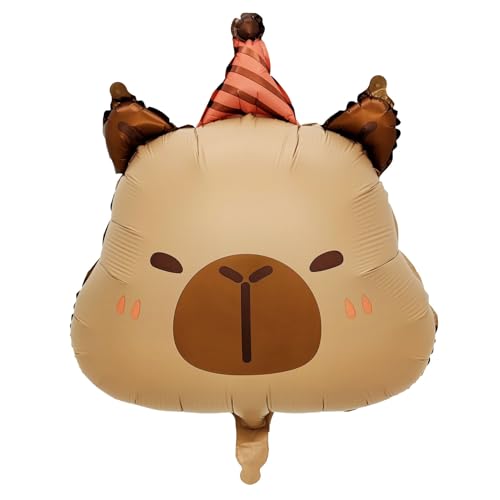 MEZHEN Folienballon Capybara Geburtstagsdeko Ballon Tiere Luftballon Folie Kindergeburtstag Deko Geburtstag Luftballons Helium Dschungel Ballons Capybara Geburtstagsfeier A MEZHEN Folienballon Capybara Geburtstagsdeko Ballon Tiere Luftballon Folie Kindergeburtstag Deko Geburtstag Luftballons Helium Dschungel Ballons Capybara Geburtstagsfeier A von MEZHEN