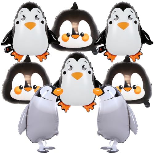 MEZHEN Folienballon Pinguin Ballon Winter Luftballon Folie Kindergeburtstag Deko Geburtstag Luftballons Helium Weihnachten Ballons Geburtstagsfeier Pinguin MEZHEN Folienballon Pinguin Ballon Winter Luftballon Folie Kindergeburtstag Deko Geburtstag Luftballons Helium Weihnachten Ballons Geburtstagsfeier Pinguin von MEZHEN
