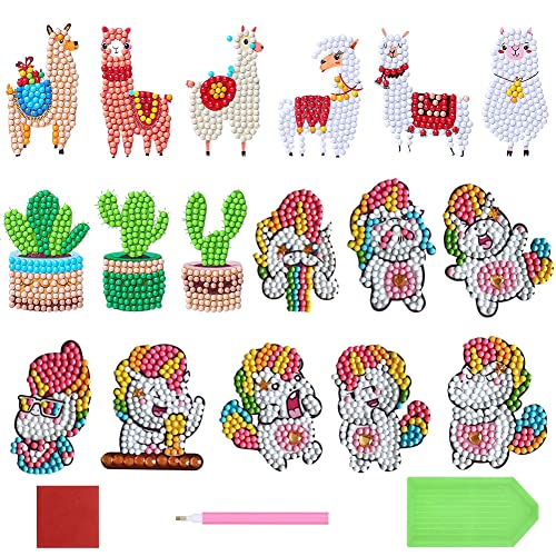 MEZHEN Lama Diamond Painting Kinder 5D Diamant Painting Alpaka Kaktus Diamant Malerei Aufkleber Schaf Mitgebsel Kindergeburtstag Malen Nach Zahlen Geschenk Ostern MEZHEN Lama Diamond Painting Kinder 5D Diamant Painting Alpaka Kaktus Diamant Malerei Aufkleber Schaf Mitgebsel Kindergeburtstag Malen Nach Zahlen Geschenk Ostern von MEZHEN