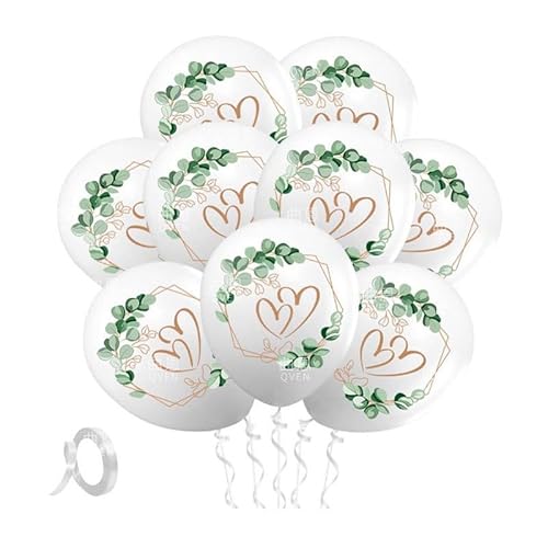 MEZHEN Luftballons Hochzeit Ballons Hochzeit Deko Just Married Ballon Herzen Folienballon Eukalyptus Hochzeitsballons Weiß Just Married Deko Heiratsantrag Verlobung Standesamt Deko 32 Stück MEZHEN Luftballons Hochzeit Ballons Hochzeit Deko Just Married Ballon Herzen Folienballon Eukalyptus Hochzeitsballons Weiß Just Married Deko Heiratsantrag Verlobung Standesamt Deko 32 Stück von MEZHEN