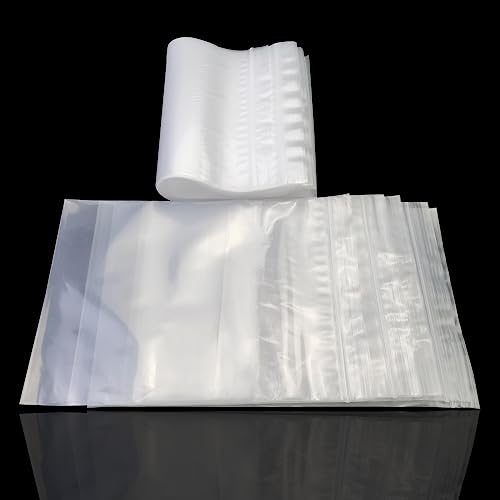 Druckverschlussbeutel I Druckverschlussbeutel Groß 36x48cm I Wiederverschließbare Beutel I Anwendbar Küchenaufbewahrung, Aufbewahrung von Büromaterial usw I 20 Stück Druckverschlussbeutel I Druckverschlussbeutel Groß 36x48cm I Wiederverschließbare Beutel I Anwendbar Küchenaufbewahrung, Aufbewahrung von Büromaterial usw I 20 Stück von MEZYJIUCOM