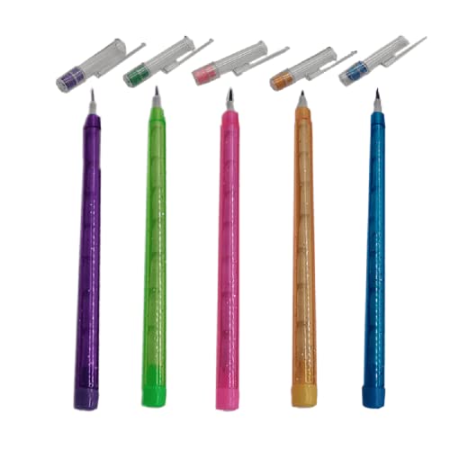10 Steckbleistifte transparent bunt Schule Radiergummi Büro Mitgebsel 10 Steckbleistifte transparent bunt Schule Radiergummi Büro Mitgebsel von MEger