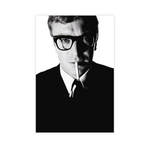 Michael Caine Leinwand-Poster, Wandkunst, Dekordruck, Gemälde für Wohnzimmer, Schlafzimmer, Dekoration, ungerahmt, 60 x 90 cm Michael Caine Leinwand-Poster, Wandkunst, Dekordruck, Gemälde für Wohnzimmer, Schlafzimmer, Dekoration, ungerahmt, 60 x 90 cm von MExmeb