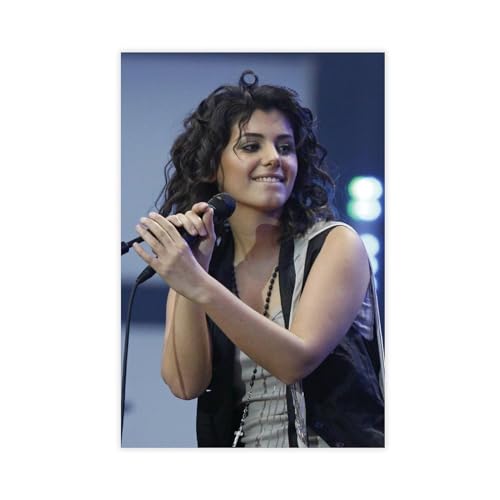MExmob Katie Melua Leinwand-Poster, Wandkunst, Dekordruck, Gemälde für Wohnzimmer, Schlafzimmer, Dekoration, ungerahmt, 30 x 45 cm von MExmob