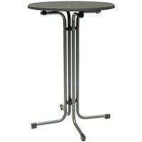 MFG Freizeitmöbel Stehtisch Melamin anthrazit/schiefer 80,0 x 80,0 x 110,0 cm MFG Freizeitmöbel Stehtisch Melamin anthrazit/schiefer 80,0 x 80,0 x 110,0 cm von MFG Freizeitmöbel