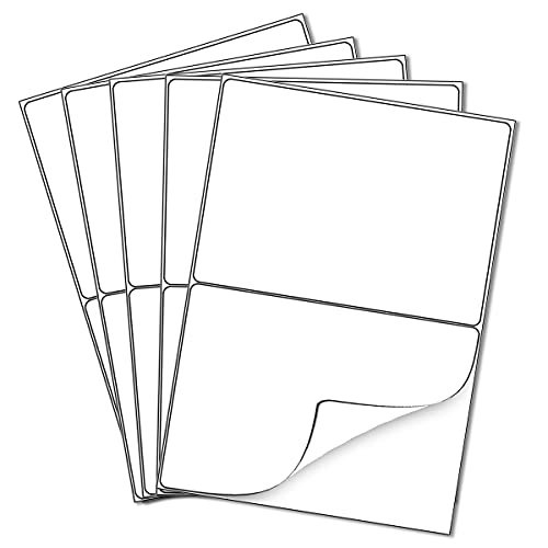 100 Blatt Universal Etiketten A4 Selbstklebend Versandetiketten Aufkleber 200 Stück 210 x 148 mm Adressetiketten Aufkleber - Geeignet für Laser/Tintenstrahl/Kopierergebrauch 100 Blatt Universal Etiketten A4 Selbstklebend Versandetiketten Aufkleber 200 Stück 210 x 148 mm Adressetiketten Aufkleber - Geeignet für Laser/Tintenstrahl/Kopierergebrauch von MFLABEL