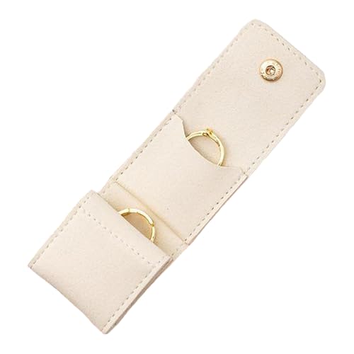 MFYOUPK Reise Schmuckbeutel,Schmuckbeutel Für Unterwegs - Elegant Faltbar Unterteilt Mit Verschluss Für Ohrringe Ring Armband Damen Herren Alle von MFYOUPK