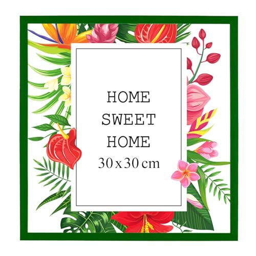 MG Design Bilderrahmen 30 x 30 cm - Farbe Grün, aus Holz, mit Acrylglas - zum vertikalen oder horizontalen Aufhängen, ohne Hintergrund, für Fotos, Poster, Puzzles MG Design Bilderrahmen 30 x 30 cm - Farbe Grün, aus Holz, mit Acrylglas - zum vertikalen oder horizontalen Aufhängen, ohne Hintergrund, für Fotos, Poster, Puzzles von MG Design