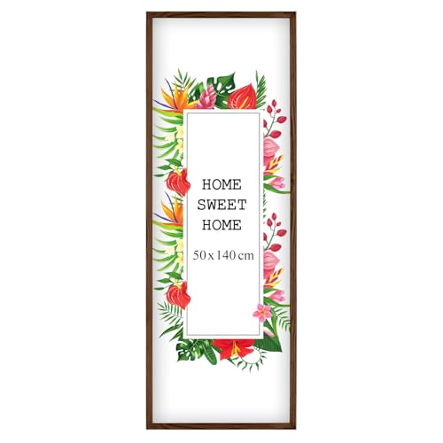 MG Design Bilderrahmen 50 x 140 cm - Farbe Braun, aus Holz, mit Acrylglas - zum vertikalen oder horizontalen Aufhängen, ohne Hintergrund, für Fotos, Poster, Puzzles MG Design Bilderrahmen 50 x 140 cm - Farbe Braun, aus Holz, mit Acrylglas - zum vertikalen oder horizontalen Aufhängen, ohne Hintergrund, für Fotos, Poster, Puzzles von MG Design
