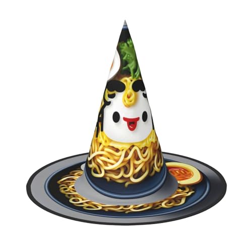 MGGAklp Eierbecher, Nudeln, Ramen-Druck, Partyhut, Halloween, Karneval, Hexenhüte für Mottopartys, Urlaubsdekoration MGGAklp Eierbecher, Nudeln, Ramen-Druck, Partyhut, Halloween, Karneval, Hexenhüte für Mottopartys, Urlaubsdekoration von MGGAklp