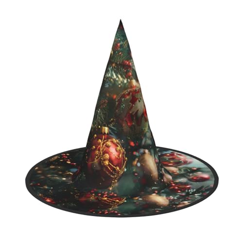 MGGAklp Frohe Weihnachten Druck Party Hut Halloween Karneval Hexen Hüte für Mottopartys Urlaub Dekor MGGAklp Frohe Weihnachten Druck Party Hut Halloween Karneval Hexen Hüte für Mottopartys Urlaub Dekor von MGGAklp
