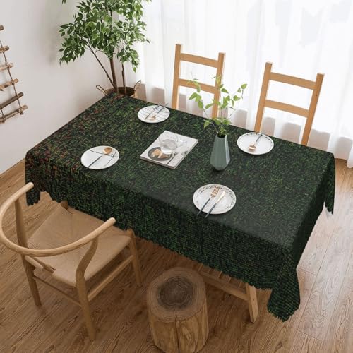 MGGAklp Rechteckige Tischdecke mit Mathe-Formel-Druck, waschbar, Tischdecke für Esszimmer, Party, drinnen und draußen von MGGAklp