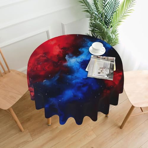 MGGAklp Tischdecke mit Galaxie-Druck, waschbar, wiederverwendbar, für Zuhause, Urlaub, Party, Dekoration MGGAklp Tischdecke mit Galaxie-Druck, waschbar, wiederverwendbar, für Zuhause, Urlaub, Party, Dekoration von MGGAklp